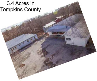3.4 Acres in Tompkins County