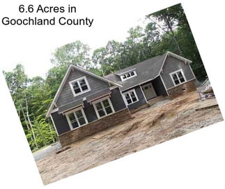 6.6 Acres in Goochland County