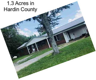 1.3 Acres in Hardin County