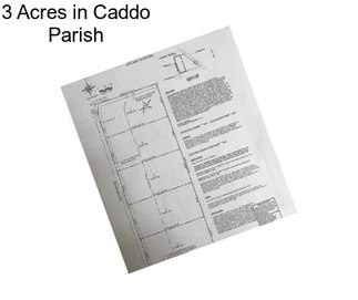 3 Acres in Caddo Parish