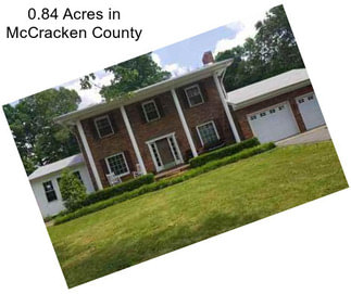 0.84 Acres in McCracken County