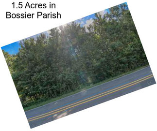 1.5 Acres in Bossier Parish