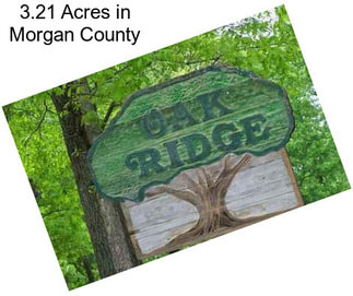 3.21 Acres in Morgan County