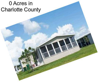 0 Acres in Charlotte County