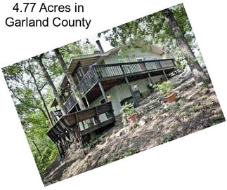 4.77 Acres in Garland County