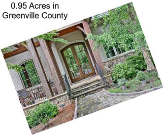 0.95 Acres in Greenville County