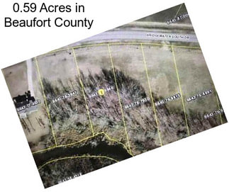 0.59 Acres in Beaufort County