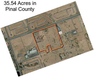 35.54 Acres in Pinal County