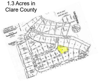 1.3 Acres in Clare County