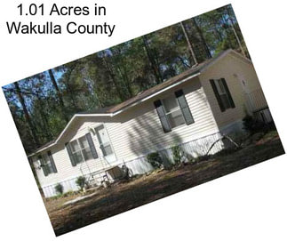 1.01 Acres in Wakulla County