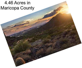 4.46 Acres in Maricopa County