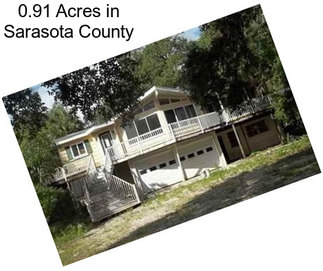 0.91 Acres in Sarasota County