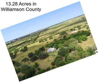 13.28 Acres in Williamson County