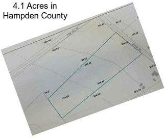 4.1 Acres in Hampden County