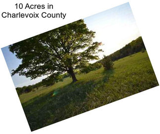 10 Acres in Charlevoix County