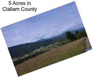 5 Acres in Clallam County