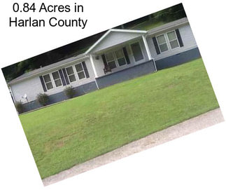 0.84 Acres in Harlan County