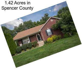 1.42 Acres in Spencer County