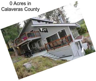 0 Acres in Calaveras County