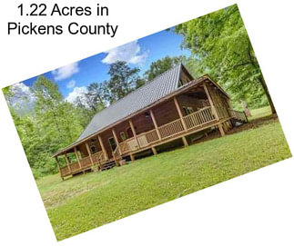 1.22 Acres in Pickens County