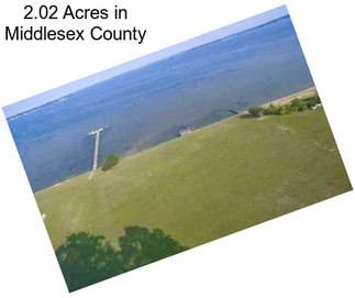 2.02 Acres in Middlesex County