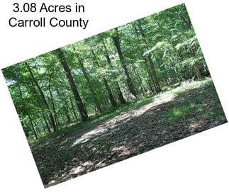 3.08 Acres in Carroll County