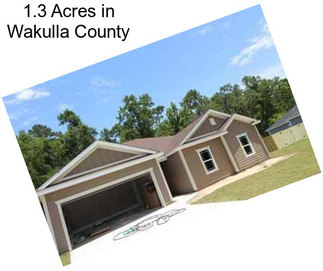 1.3 Acres in Wakulla County