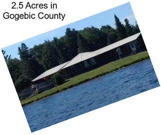 2.5 Acres in Gogebic County