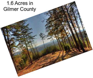 1.6 Acres in Gilmer County