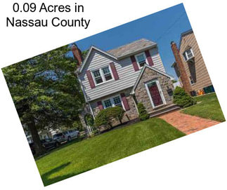 0.09 Acres in Nassau County
