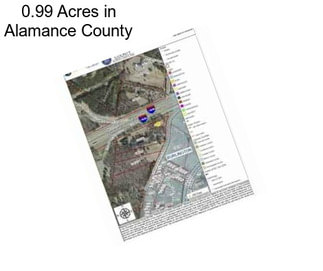 0.99 Acres in Alamance County