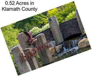 0.52 Acres in Klamath County