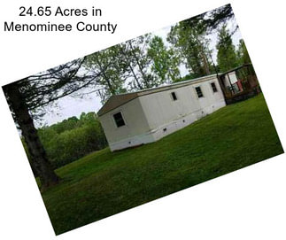 24.65 Acres in Menominee County