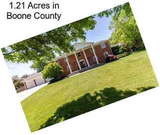 1.21 Acres in Boone County