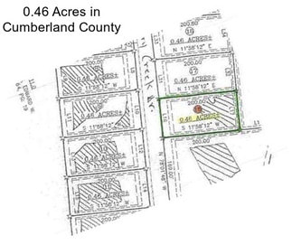 0.46 Acres in Cumberland County