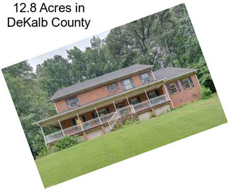 12.8 Acres in DeKalb County