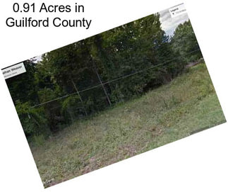 0.91 Acres in Guilford County