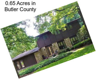 0.65 Acres in Butler County