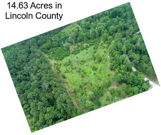 14.63 Acres in Lincoln County