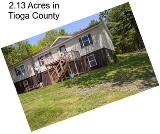 2.13 Acres in Tioga County