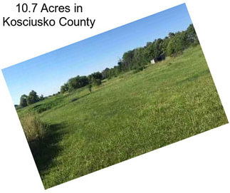 10.7 Acres in Kosciusko County