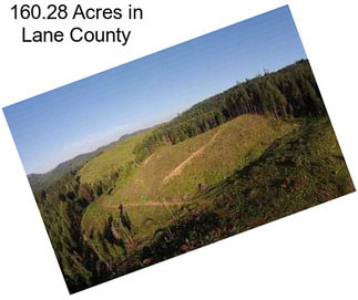 160.28 Acres in Lane County
