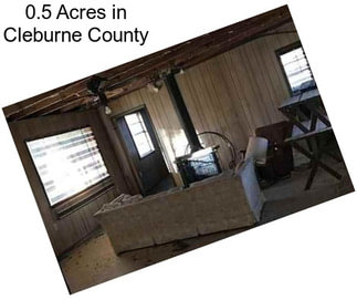 0.5 Acres in Cleburne County