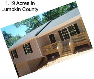 1.19 Acres in Lumpkin County
