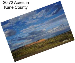 20.72 Acres in Kane County