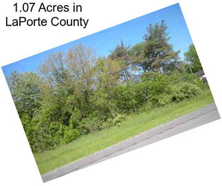 1.07 Acres in LaPorte County