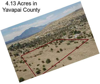 4.13 Acres in Yavapai County