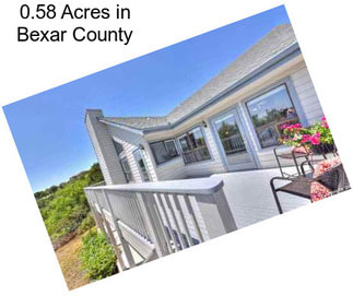 0.58 Acres in Bexar County