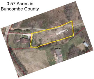 0.57 Acres in Buncombe County