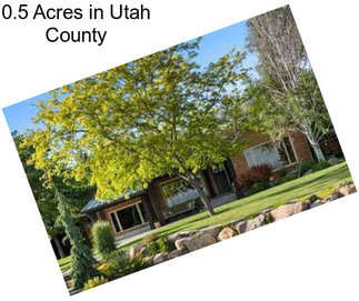 0.5 Acres in Utah County